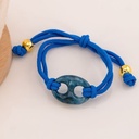 Pulsera ajustable cordon paracord en tendecia baño 18k