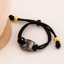 Pulsera ajustable cordon paracord en tendecia baño 18k