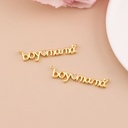 Enlace Boy mama con micropave baño 18k