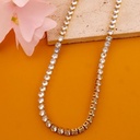 Collar de zirconias baño 18k