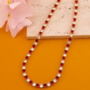 Collar de zirconias baño 18k