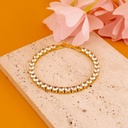 Pulsera de zirconias baño 18k