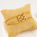 Pulsera de marca baño 18k 