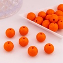 Separador bola de chicle 12mm Anaranjado