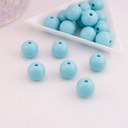 Separador bola de chicle 14mm Turquesa