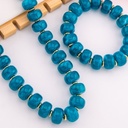 Set pulsera y collar baño 18k