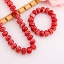 Set pulsera y collar baño 18k