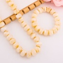 Set pulsera y collar baño 18k