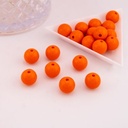 Separador bola de chicle 14mm Anaranjado