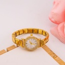 Reloj vintage estilo brazalete en acero inoxidable 