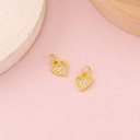 Dije mini de corazon e micropave