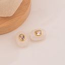 Separador de piedra natural opalo baño 18k