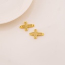 Enlace religioso de cruz en micropave