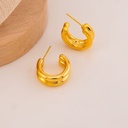 Argolla solidas baño 18k