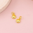 Dije mini de sol baño 18k