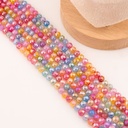 Quarzo facetado multicolor con recubrimiento AB