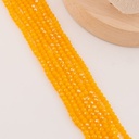 Cristal Rondelle Naranja AB 2mm
