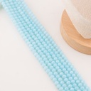 Cristal Rondelle azul cielo 2mm