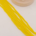 Cristal Rondelle amarillo limon 2mm