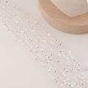Cristal Rondelle tornazol AB 2mm