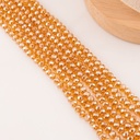 Cristal Rondelle champan AB 2mm