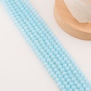 Cristal Rondelle azul cielo 4mm