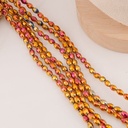 Cristal arroz Bronce Dorado 4*6mm