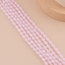Cristal arroz Rosa pastel AB 6*8mm