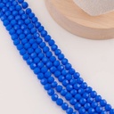 Cristal Football azul marino 6mm