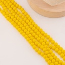 Cristal Football amarillo limon 6mm