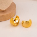 Argollas chunky baño 18k