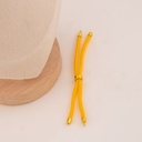 Pulsera ajustable amarillo baño 18k
