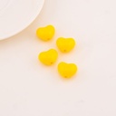 Separador de corazon amarillo paq 4und