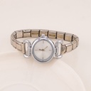 Reloj vintage estilo pulsera en acero inoxidable
