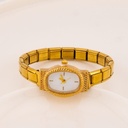 Reloj vintage estilo pulsera en acero inoxidable