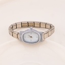 Reloj vintage estilo pulsera en acero inoxidable