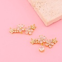 Dije flores en micropave