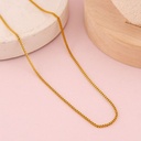 Cadena ajustable lisa en acero inoxidable 